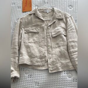 Bella Dahl Beige Casual Jacket